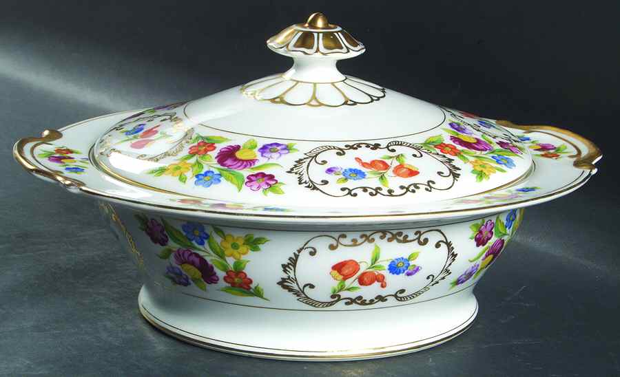 Dresdena Round Covered Vegetable by Noritake-1