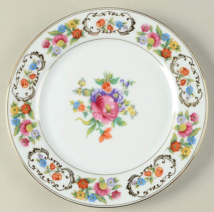 Dresdena Luncheon Plate by Noritake-1