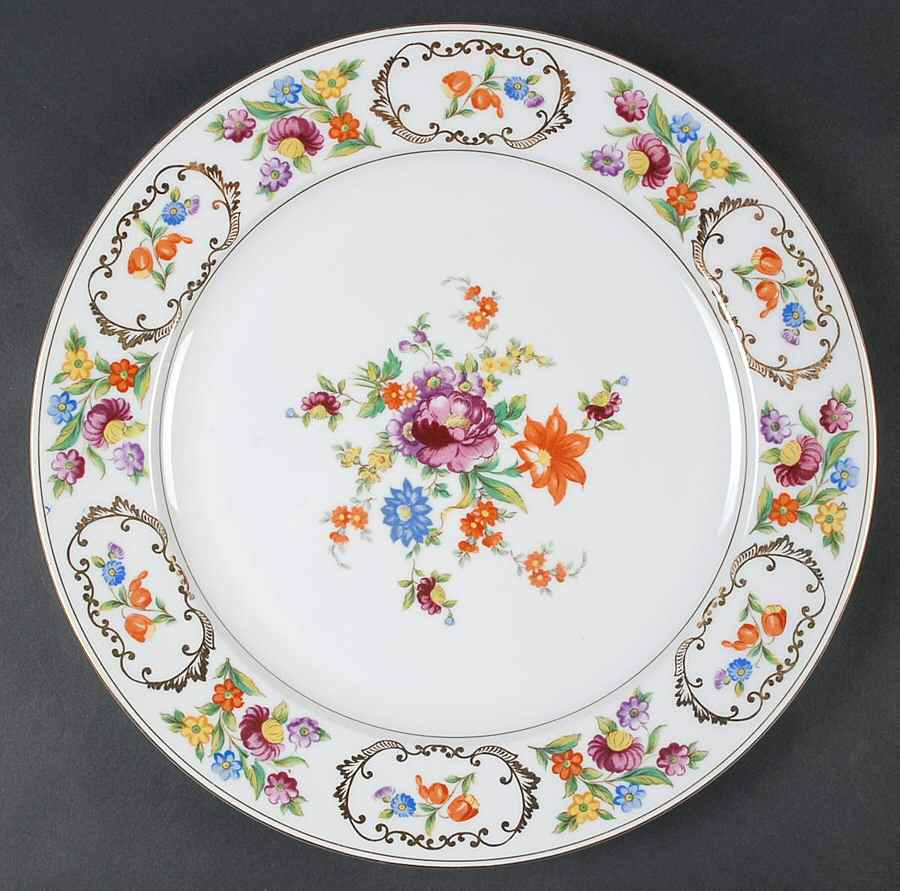Dresdena 12" Chop Plate (Round Platter) by Noritake-1