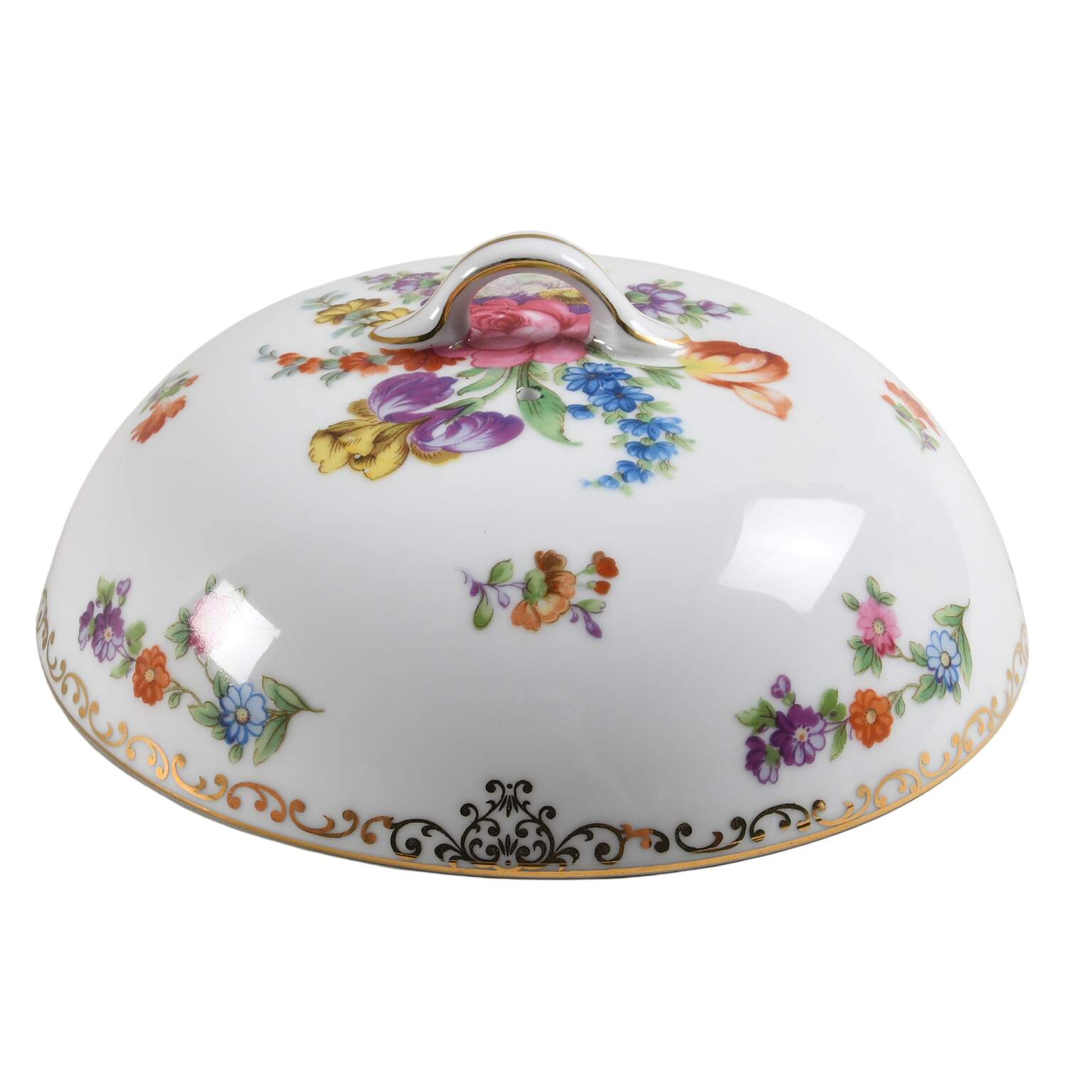 Dresdoll Lid for Muffin Dish by Noritake-1