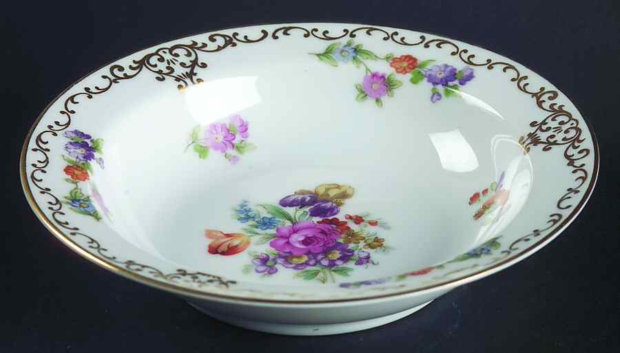 Dresdoll Rim Fruit/Dessert (Sauce) Bowl by Noritake-1