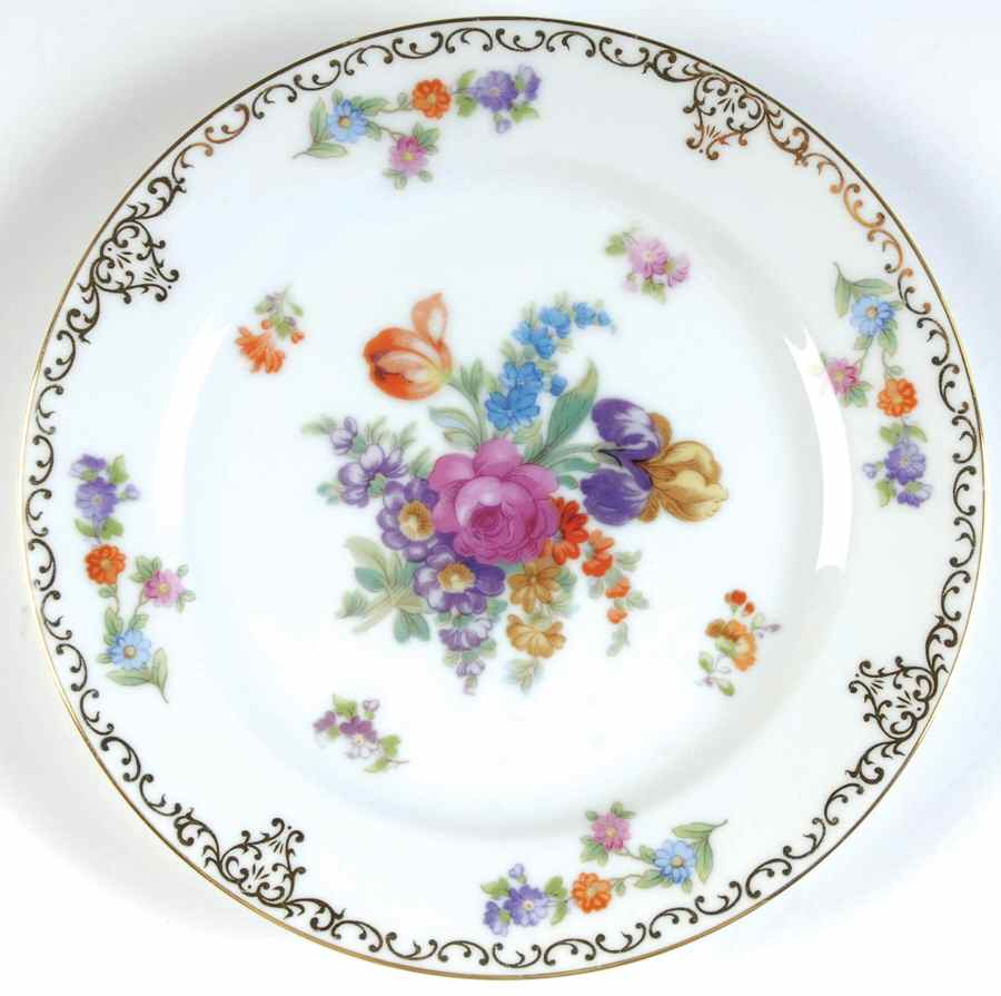 Dresdoll Salad Plate by Noritake-1