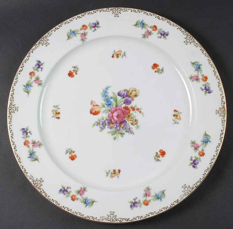 Dresdoll 14" Chop Plate (Round Platter) by Noritake-1