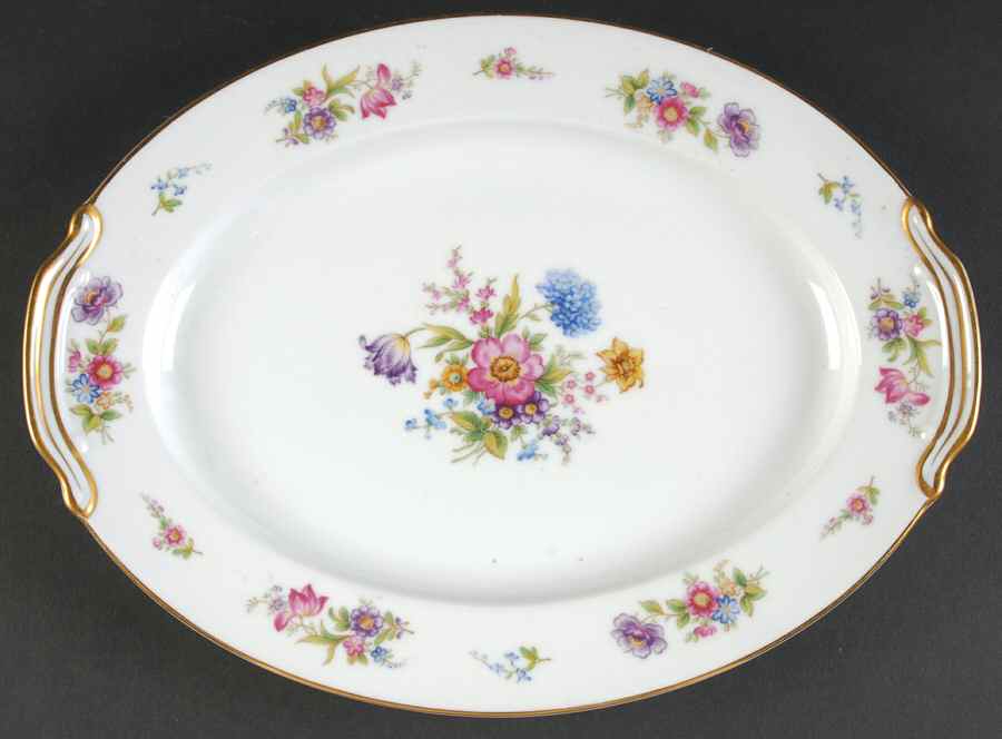 Dresgay 11" Oval Serving Platter by Noritake-1
