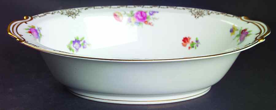 Dresita 10" Oval Vegetable Bowl by Noritake-1