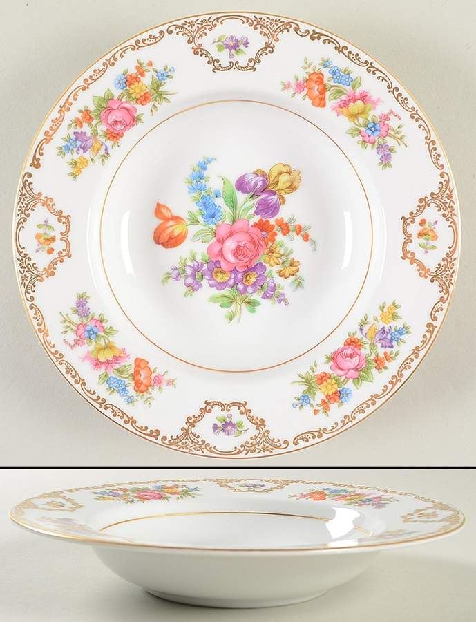 Dresleigh Rim Soup Bowl by Noritake-1