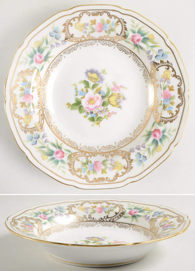 Dresolin Rim Soup Bowl by Noritake-1
