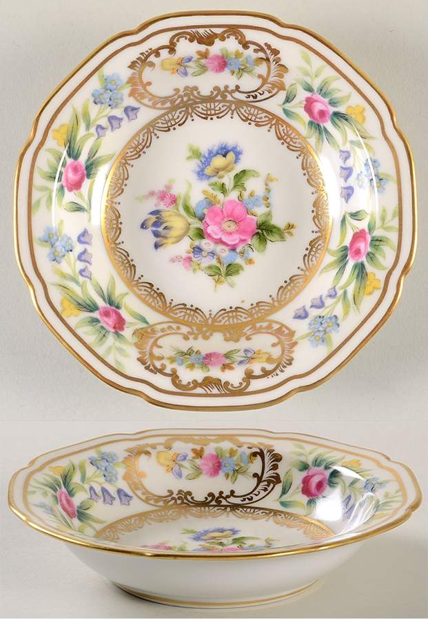 Dresolin Rim Fruit/Dessert (Sauce) Bowl by Noritake-1