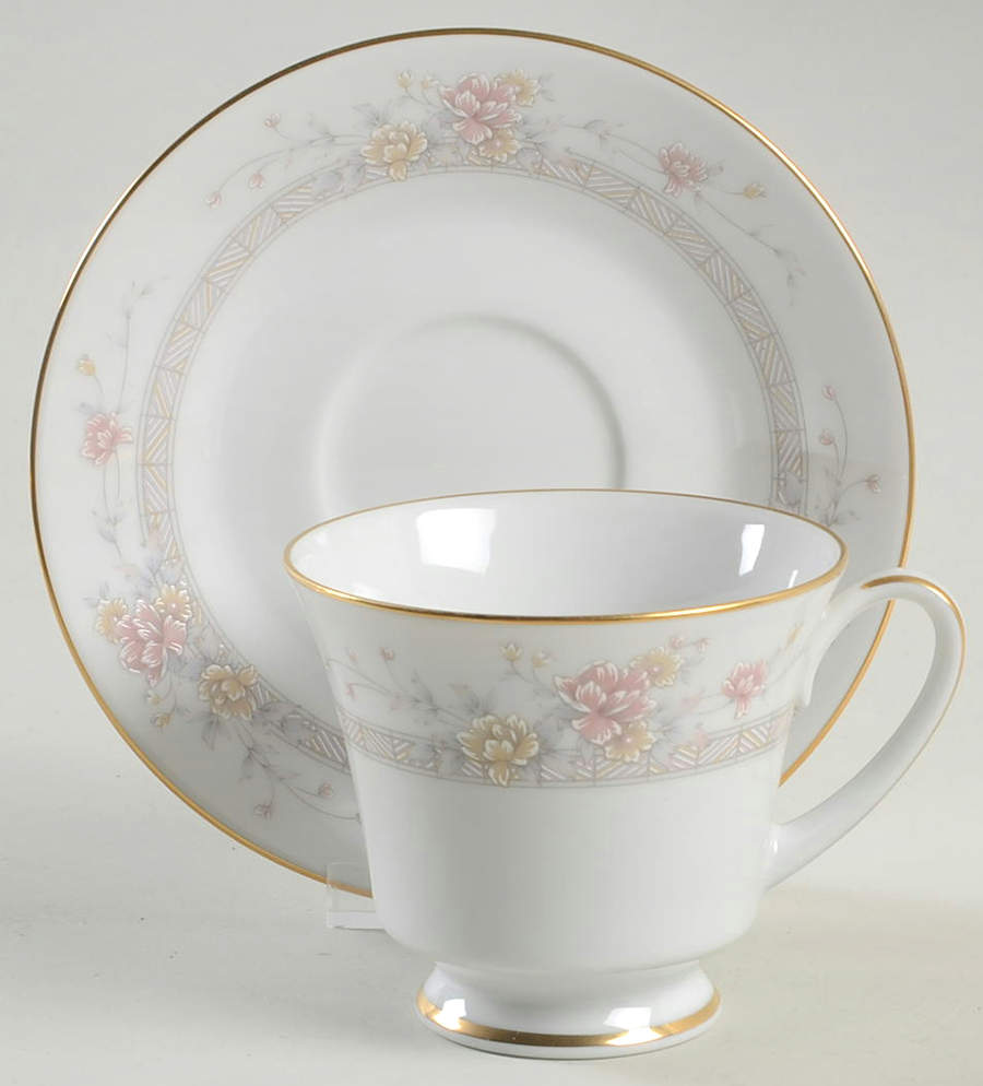 Dream Street Footed Cup & Saucer Set by Noritake-1