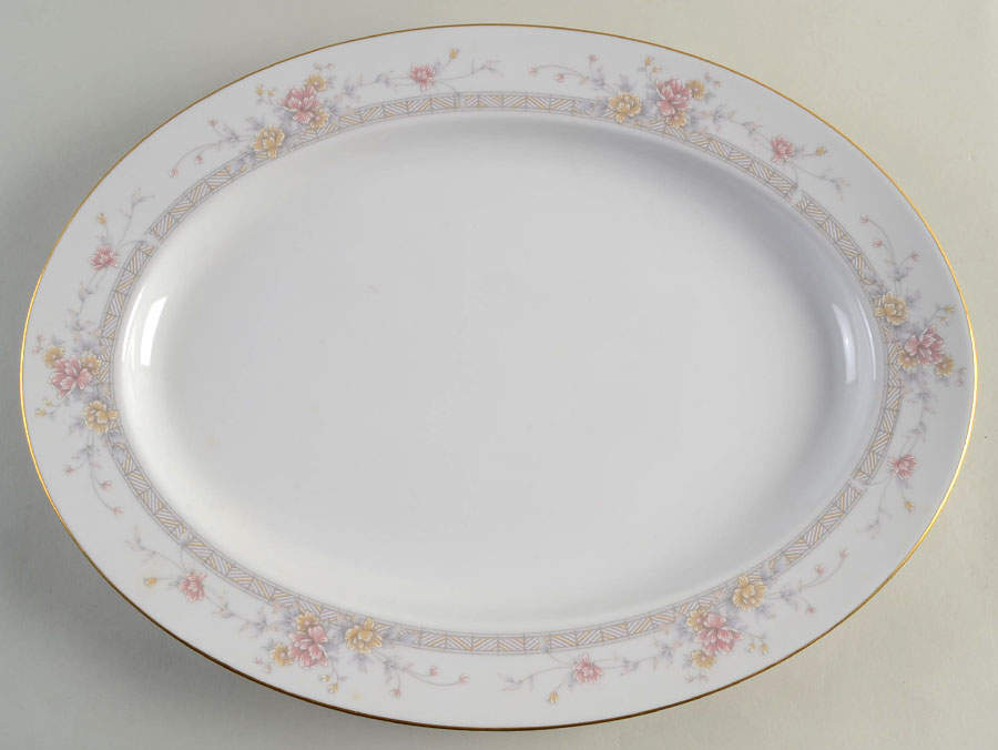 Dream Street 16" Oval Serving Platter by Noritake-1