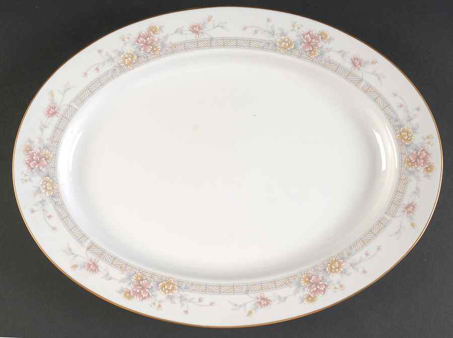Dream Street 14" Oval Serving Platter by Noritake-1