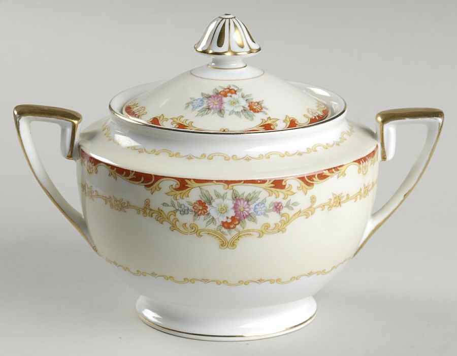 Dubarry Sugar Bowl & Lid by Noritake-1