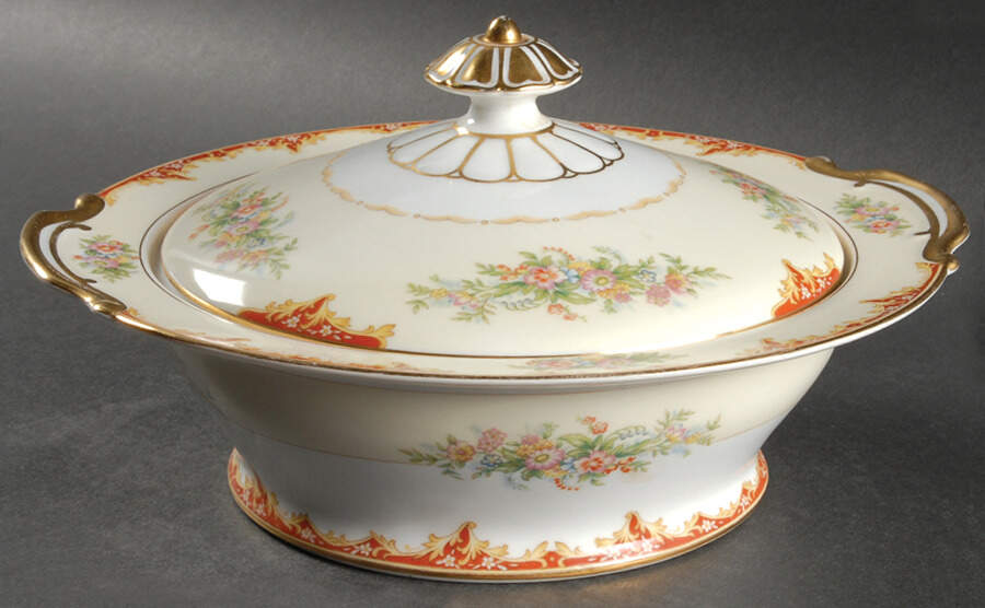 Dudley Round Covered Vegetable by Noritake-1