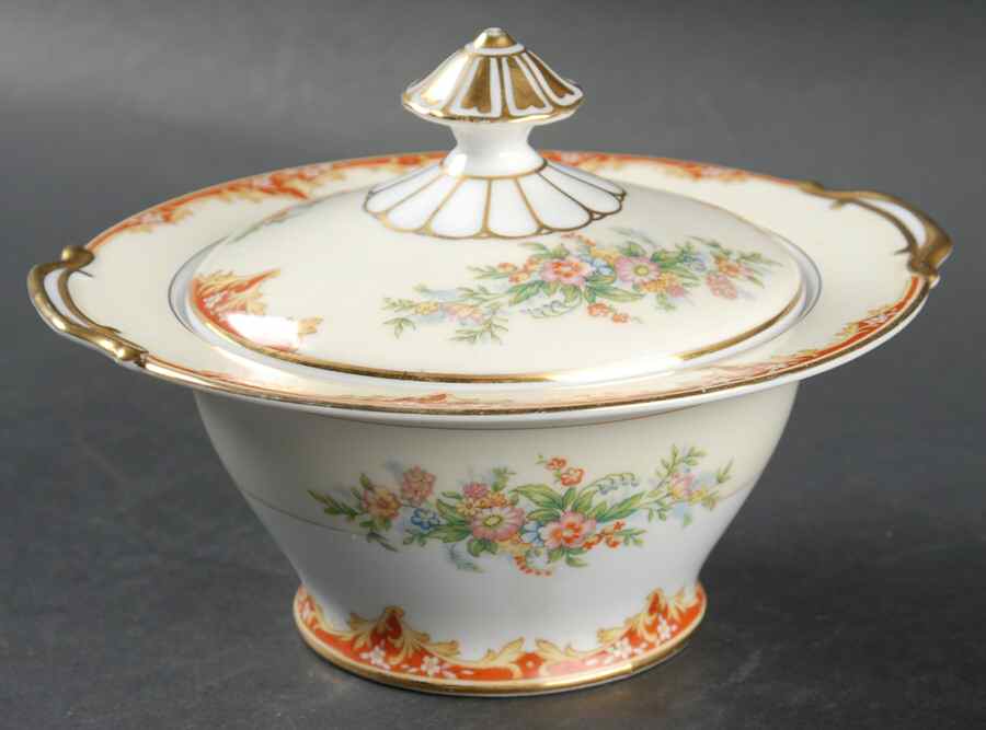Dudley Sugar Bowl & Lid by Noritake-1