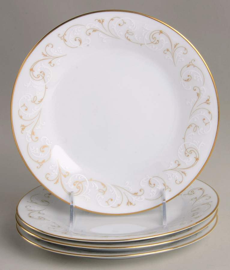 Duetto Salad Plate - Set of 4 by Noritake-1