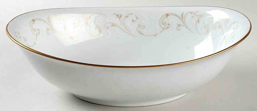 Duetto 9" Oval Vegetable Bowl by Noritake-1
