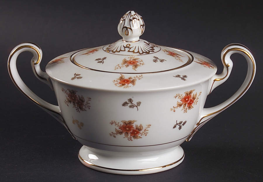 Dulcy Sugar Bowl & Lid by Noritake-1