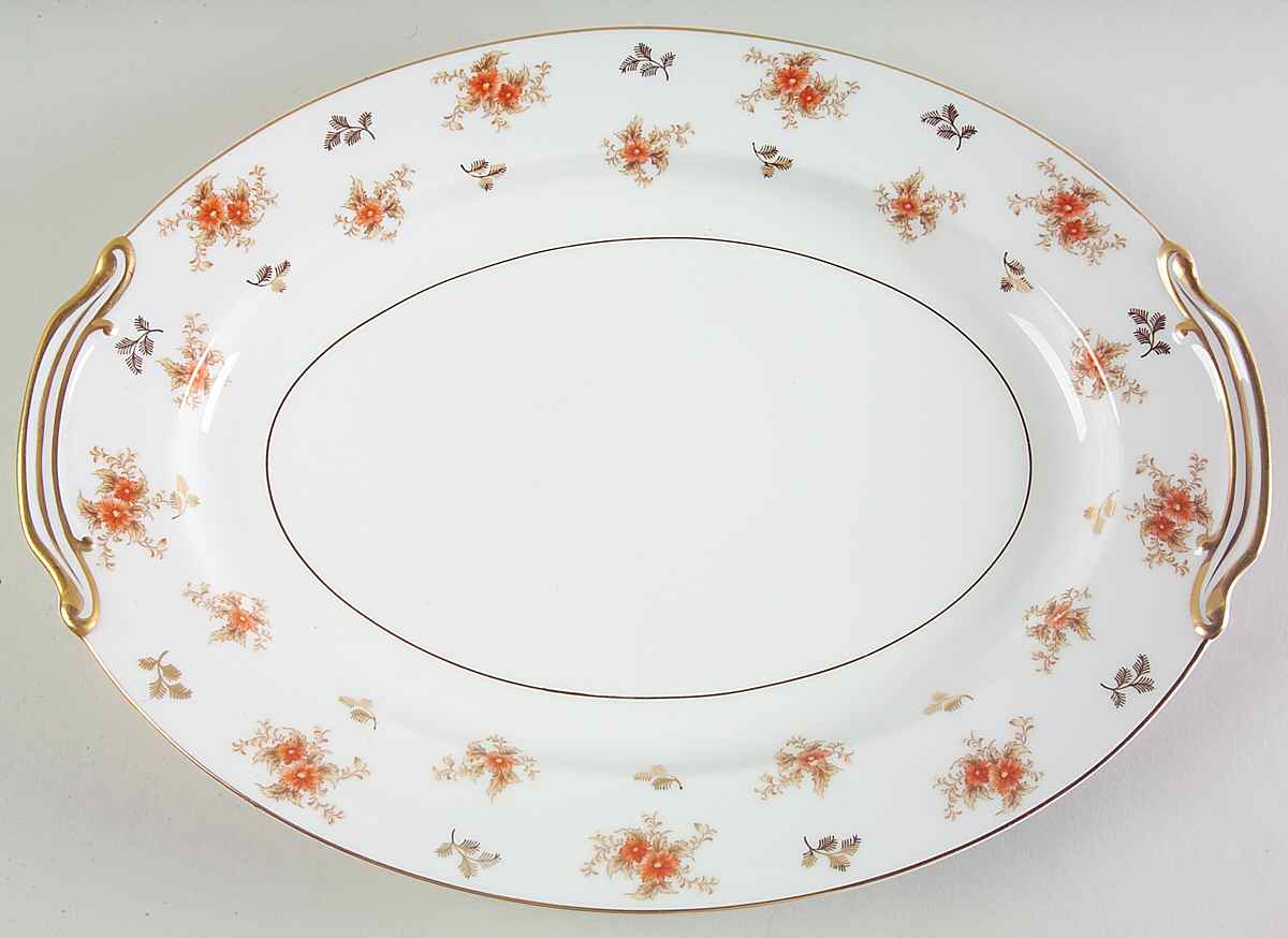 Dulcy 13" Oval Serving Platter by Noritake-1