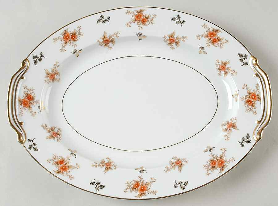 Dulcy 11" Oval Serving Platter by Noritake-1