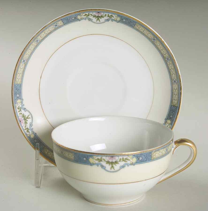 Duluth Flat Cup & Saucer Set by Noritake-1