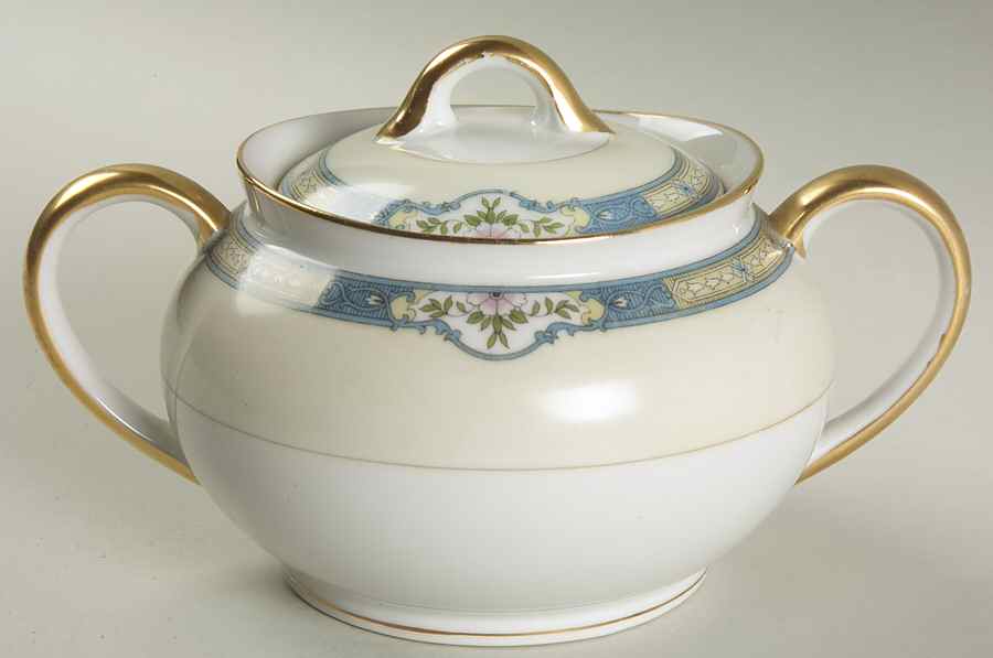 Duluth Sugar Bowl & Lid by Noritake-1