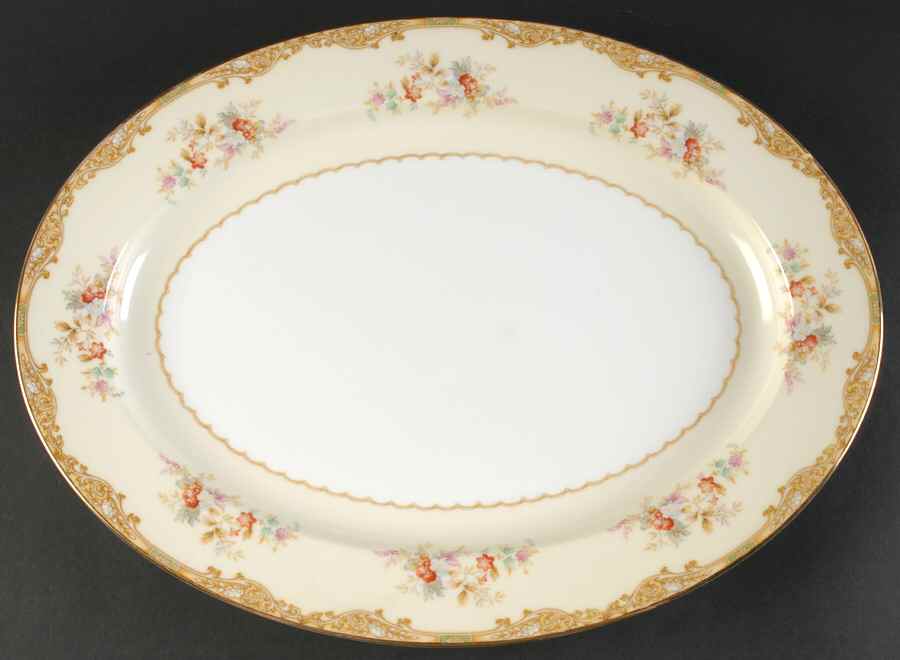 Durena 16" Oval Serving Platter by Noritake-1