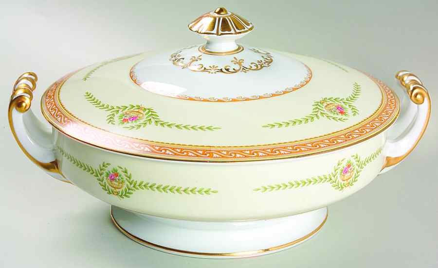 Durer Round Covered Vegetable by Noritake-1