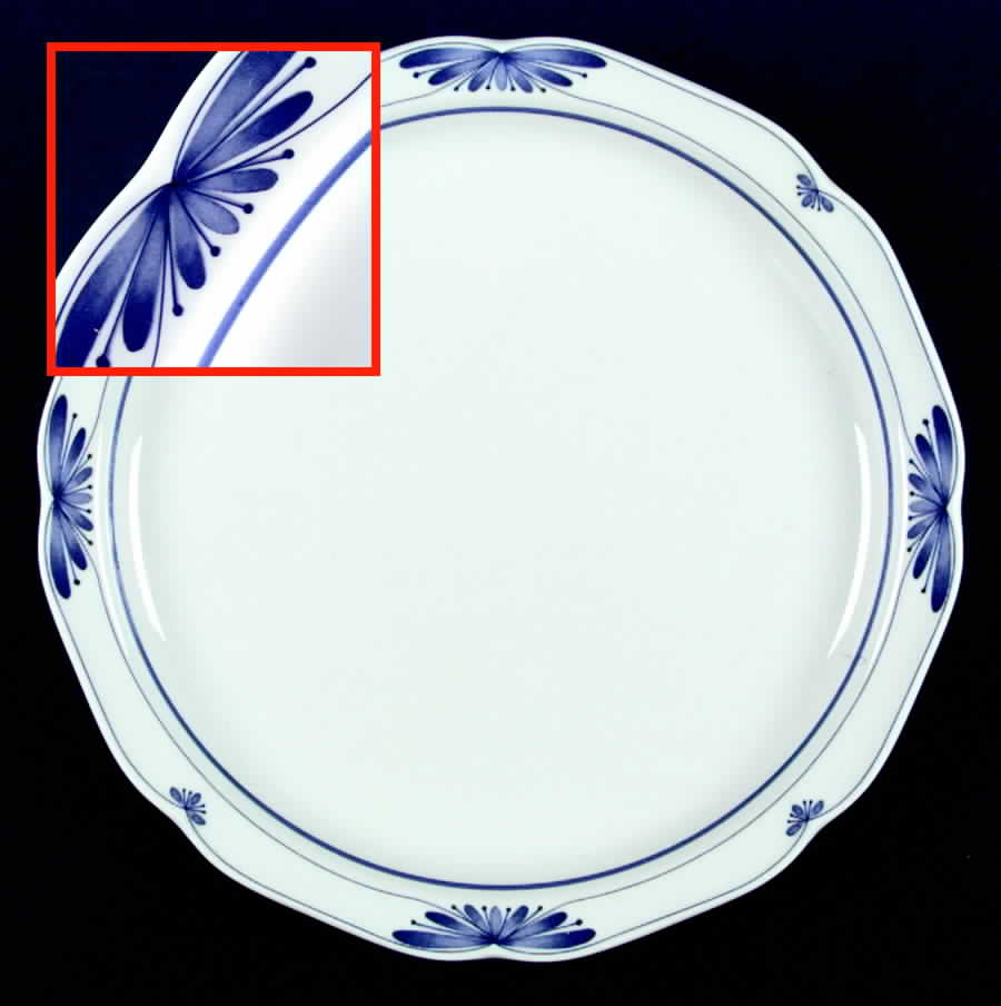 Dutch Tile Dinner Plate by Noritake-1