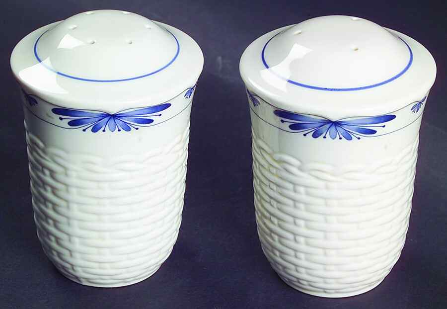 Dutch Tile Salt & Pepper Set by Noritake-1