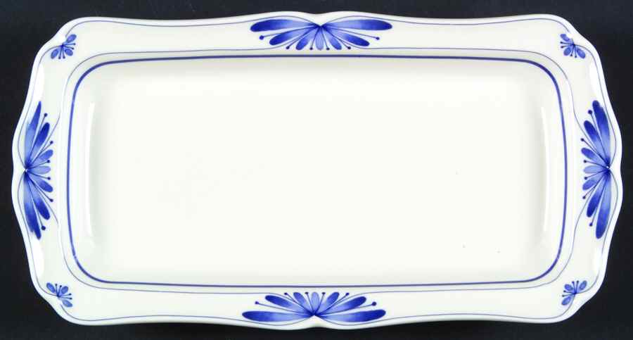 Dutch Tile Relish/Butter Tray by Noritake-1