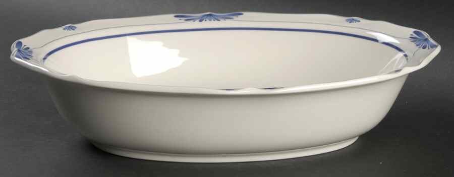 Dutch Tile 11" Oval Vegetable Bowl by Noritake-1