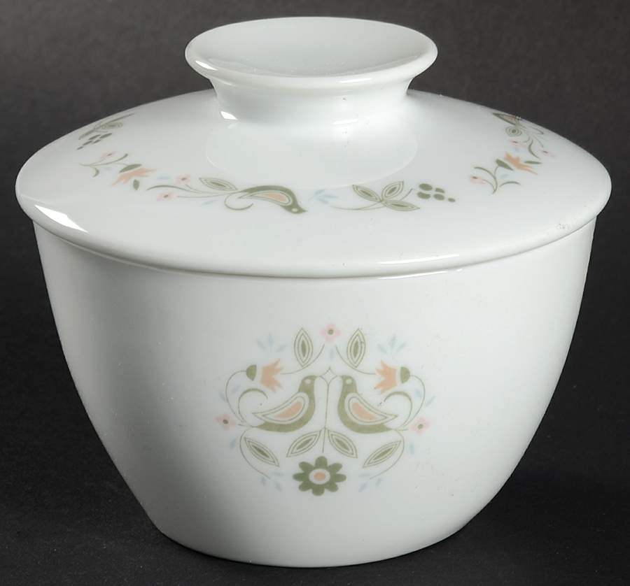 Dutch Treat Sugar Bowl & Lid by Noritake-1