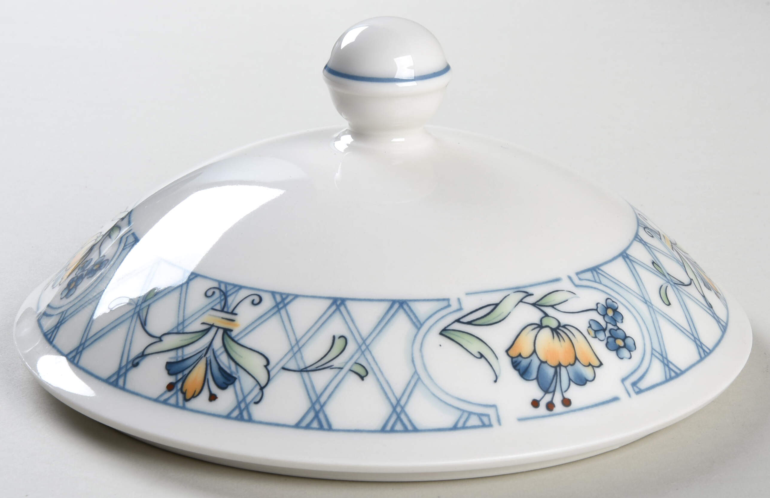 Dutch Weave Lid for 2 Qt Round Covered Casserole by Noritake-1