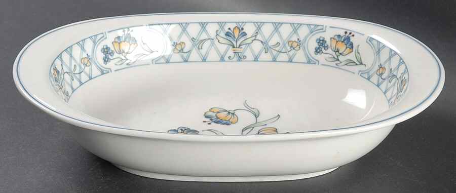 Dutch Weave 10" Oval Vegetable Bowl by Noritake-1