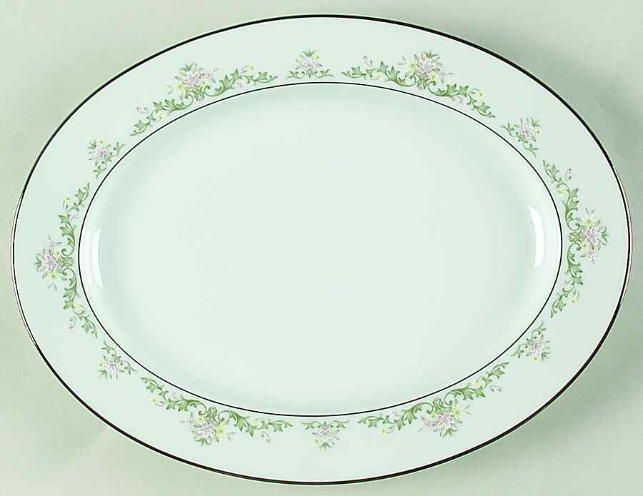 Early Spring 11" Oval Serving Platter by Noritake-1