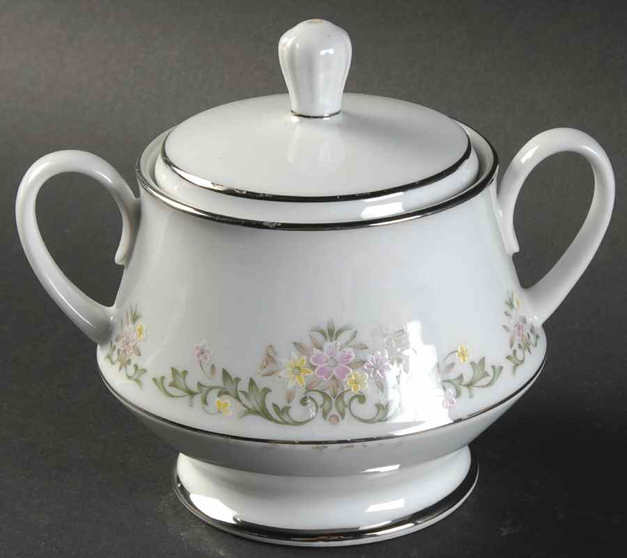 Early Spring Sugar Bowl & Lid by Noritake-1