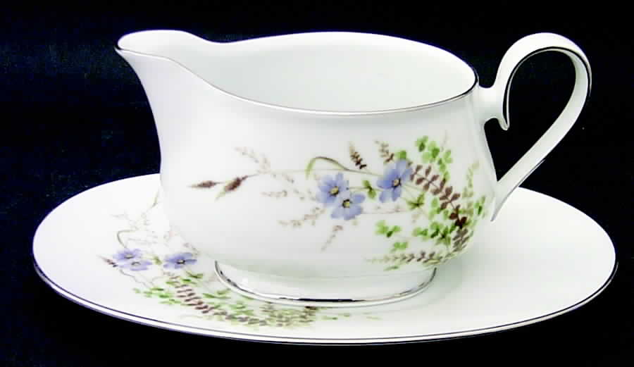 Edenderry Gravy Boat & Underplate by Noritake-1