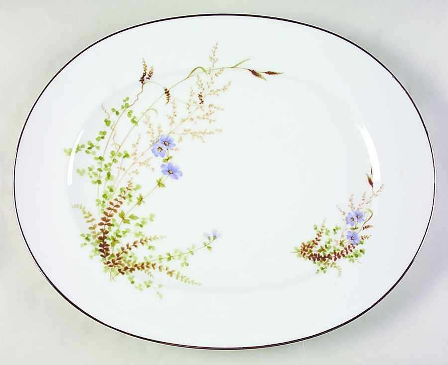Edenderry 15" Oval Serving Platter by Noritake-1