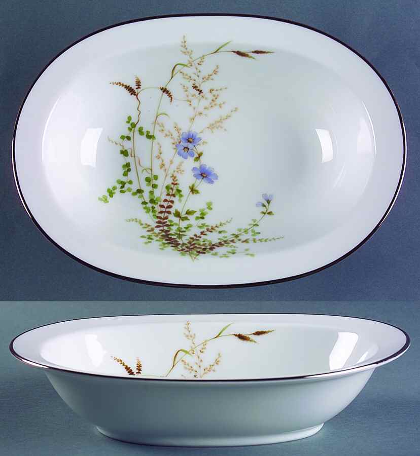 Edenderry 10" Oval Vegetable Bowl by Noritake-1