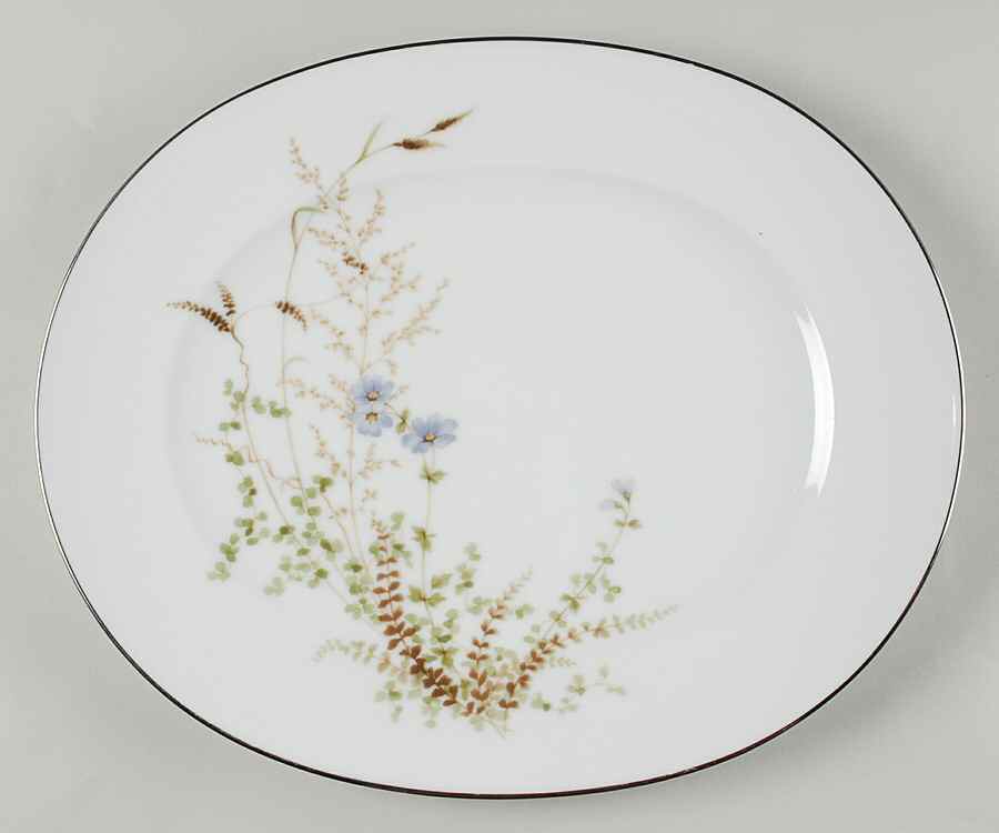 Edenderry 13" Oval Serving Platter by Noritake-1