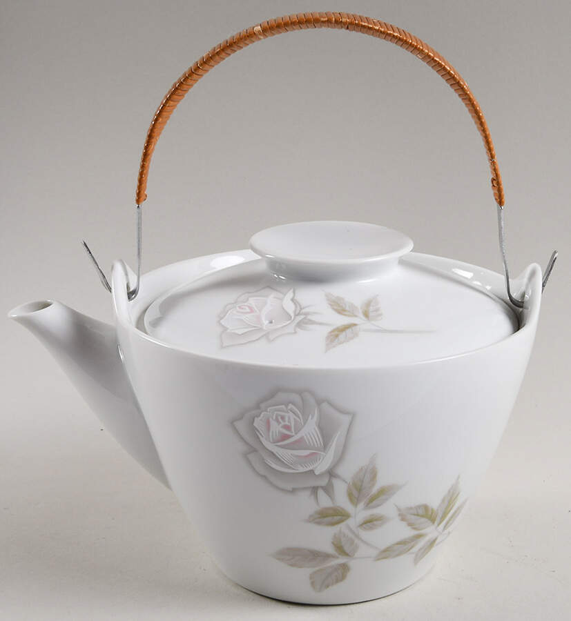 Edenrose Teapot & Lid with Removable Top Handle by Noritake-1