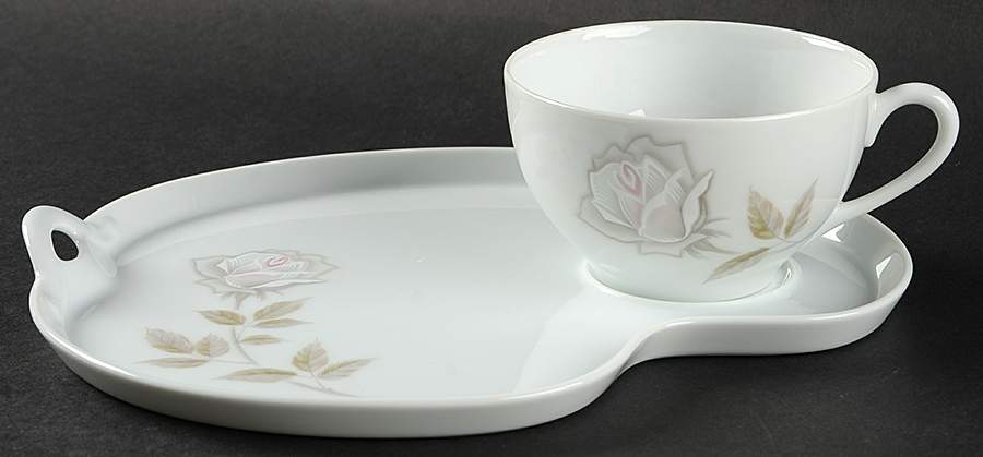 Edenrose Snack Plate & Cup Set by Noritake-1