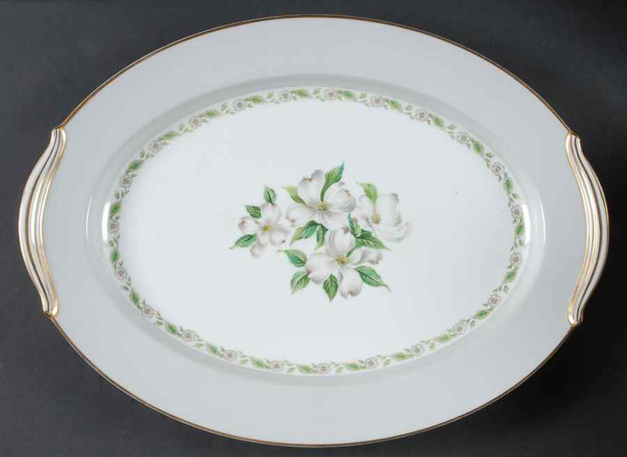 Edgemont 16" Oval Serving Platter by Noritake-1