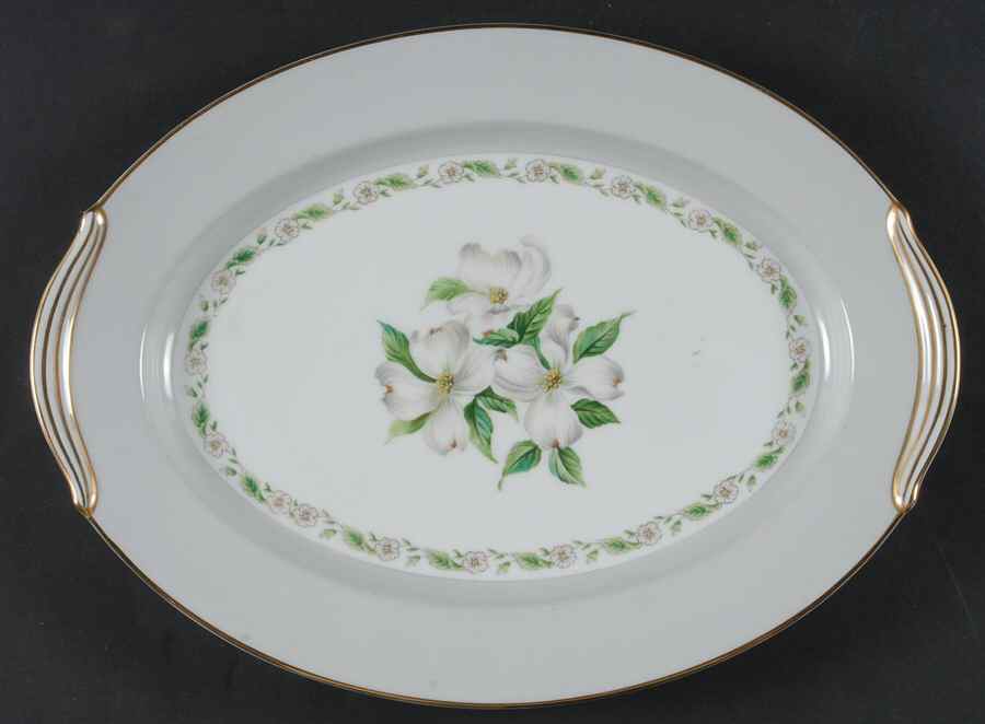 Edgemont 13" Oval Serving Platter by Noritake-1