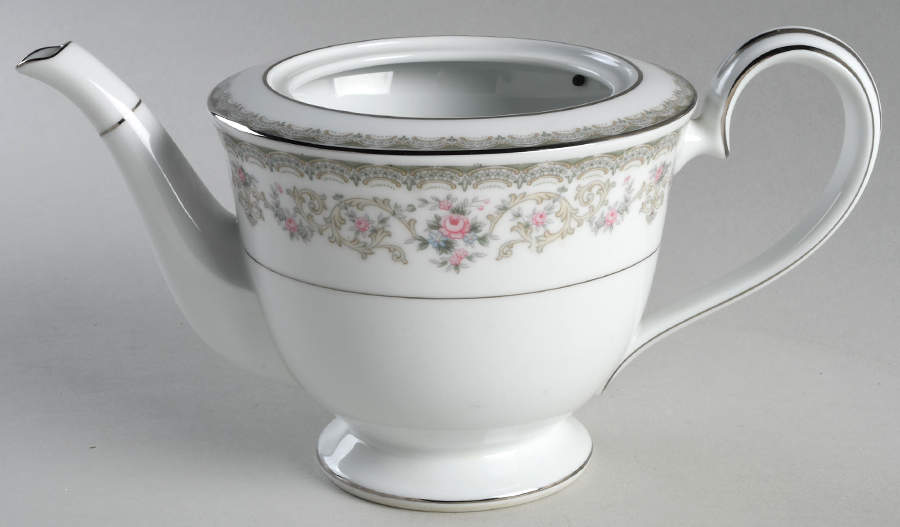 Edgewood Teapot No Lid by Noritake-1