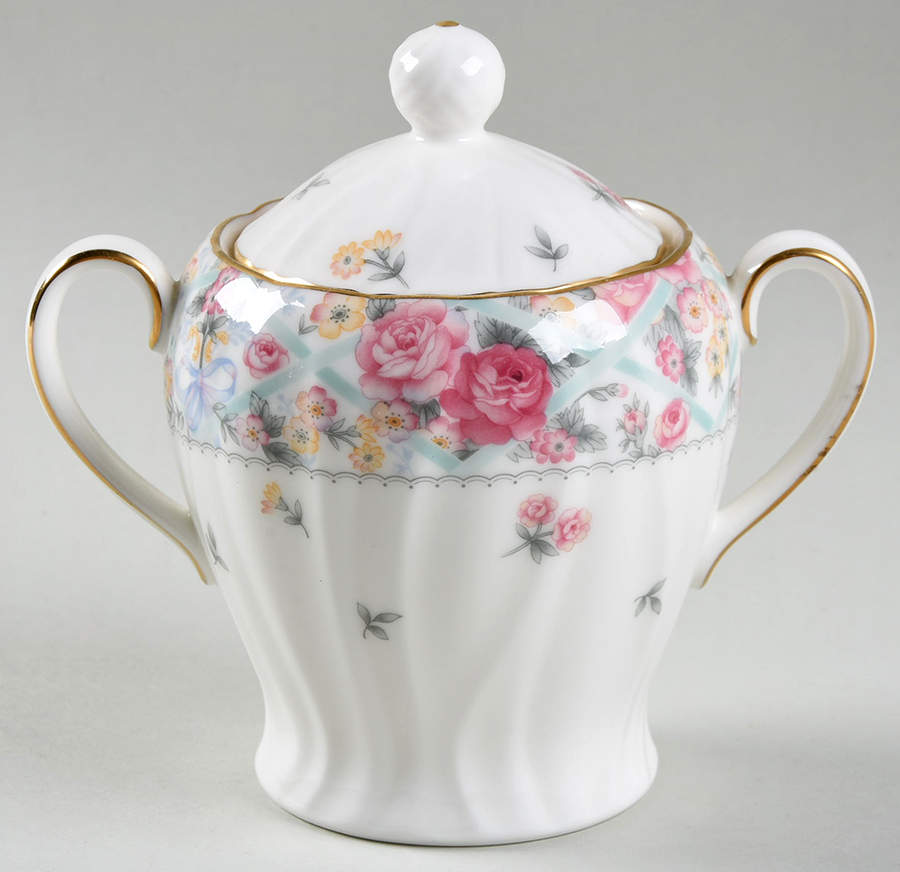 Edgemoor Sugar Bowl & Lid by Noritake-1