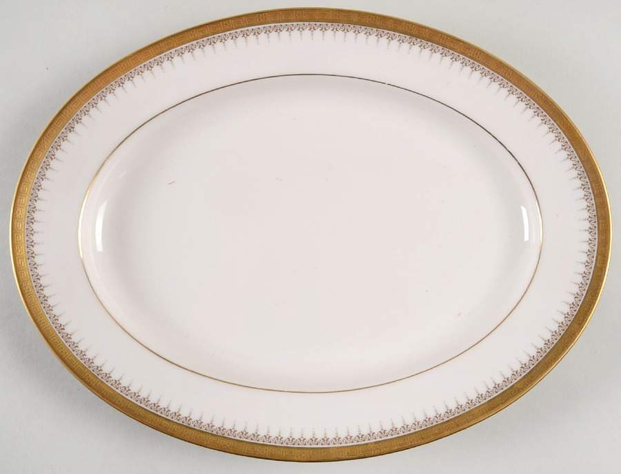Edinburgh 11" Oval Serving Platter by Noritake-1