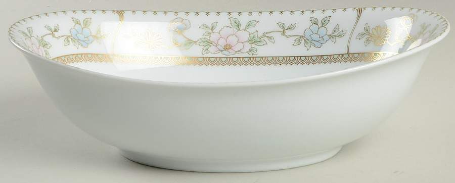 Effingham 10" Oval Vegetable Bowl by Noritake-1