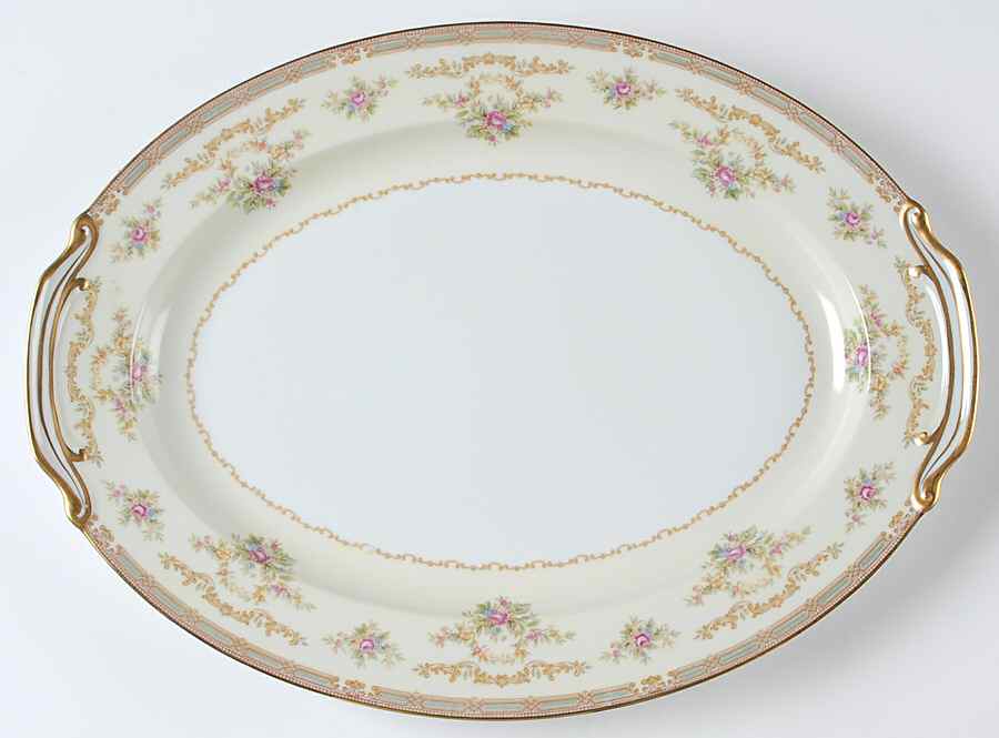 Eire 16" Oval Serving Platter by Noritake-1