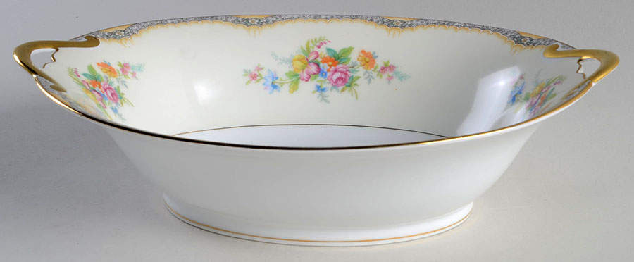 Elaine 10" Oval Vegetable Bowl by Noritake-1
